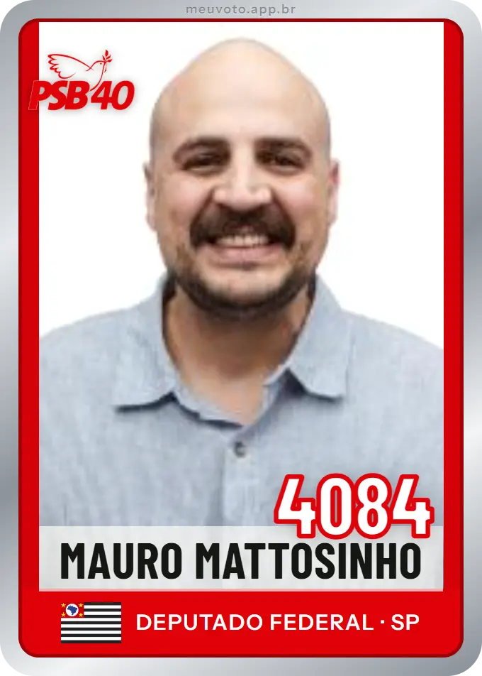 Carta de Mauro Mattosinho, número 4084, PSB