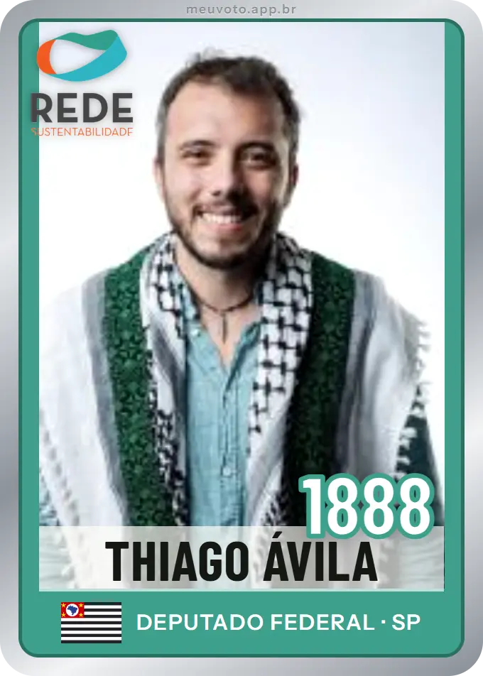 Carta de Thiago Ávila, número 1888, Rede