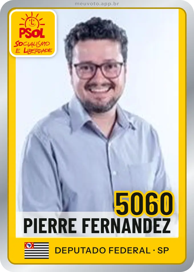 Carta de Pierre Fernandez, número 5060, PSOL
