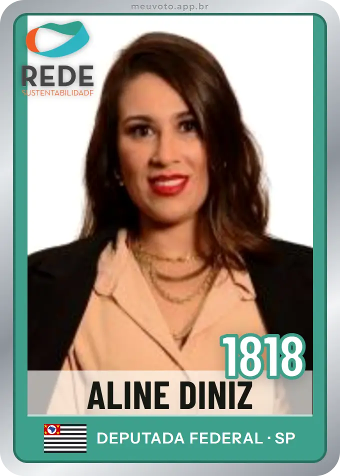 Carta de Aline Diniz, número 1818, Rede