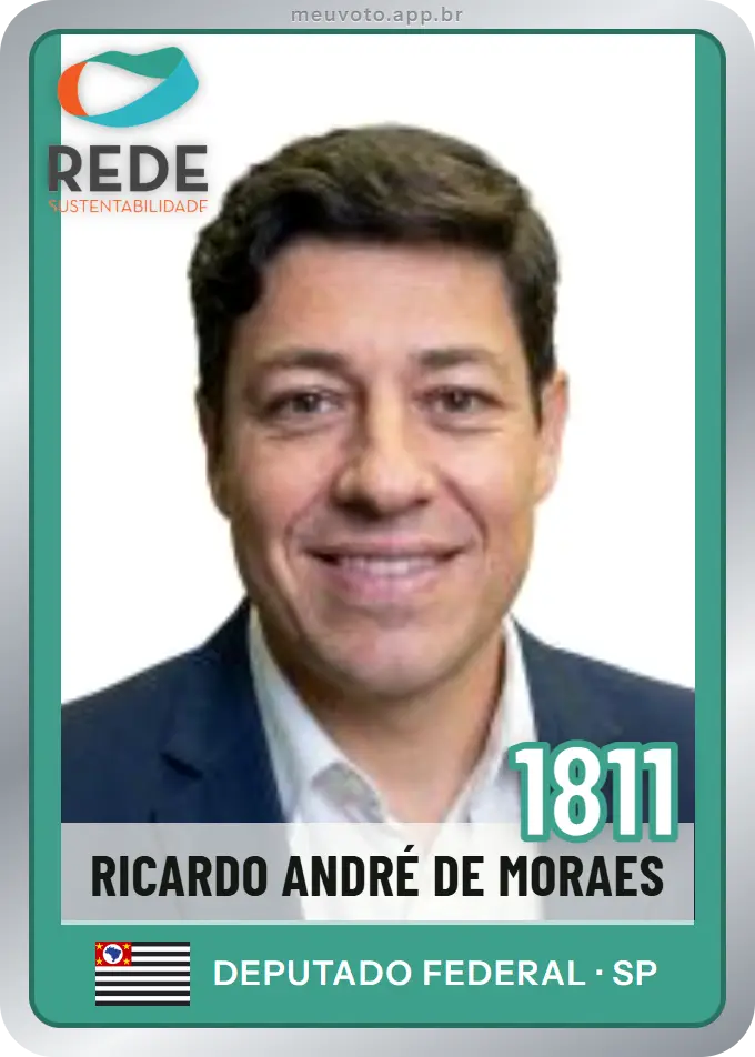 Carta de Ricardo André de Moraes, número 1811, Rede