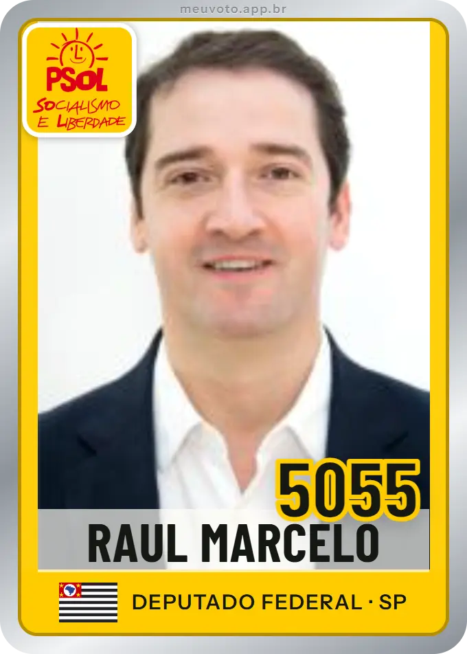 Carta de Raul Marcelo, número 5055, PSOL