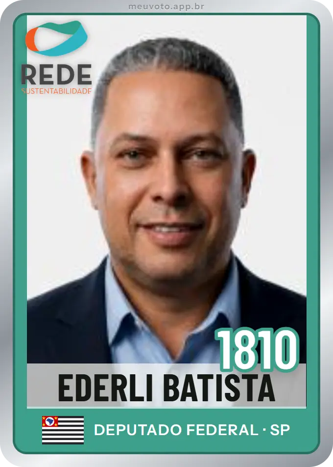 Carta de Ederli Batista, número 1810, Rede