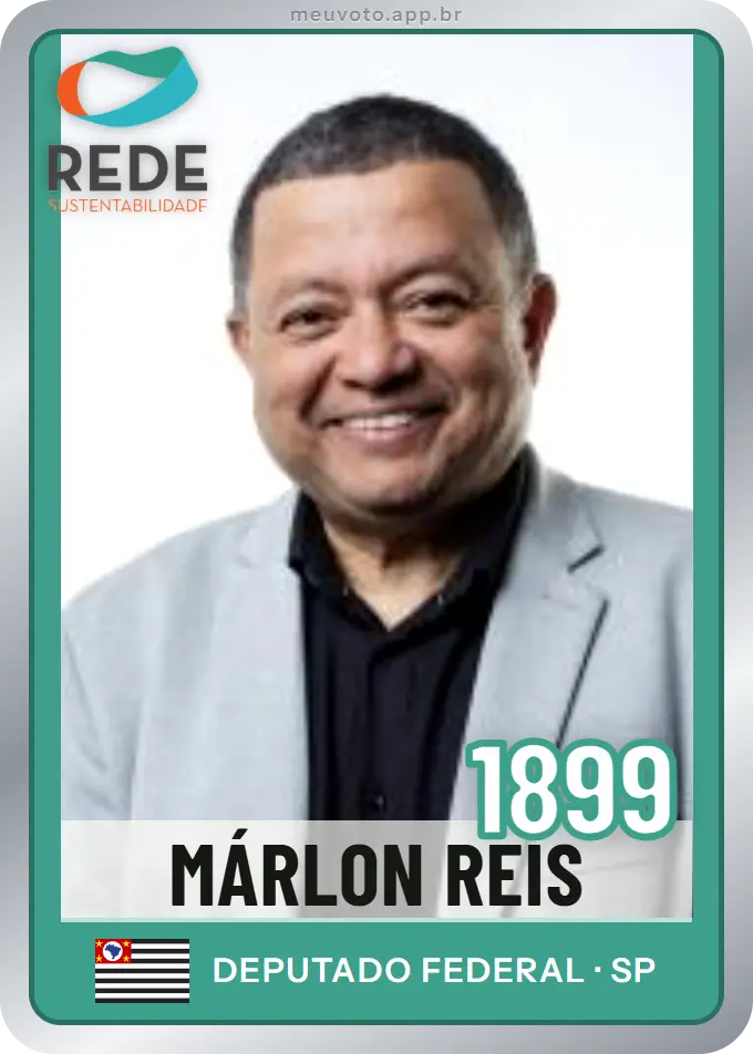 Carta de Márlon Reis, número 1899, Rede