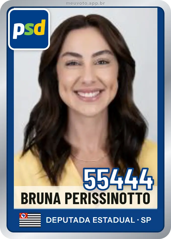 Carta de Bruna Perissinotto, número 55444, PSD