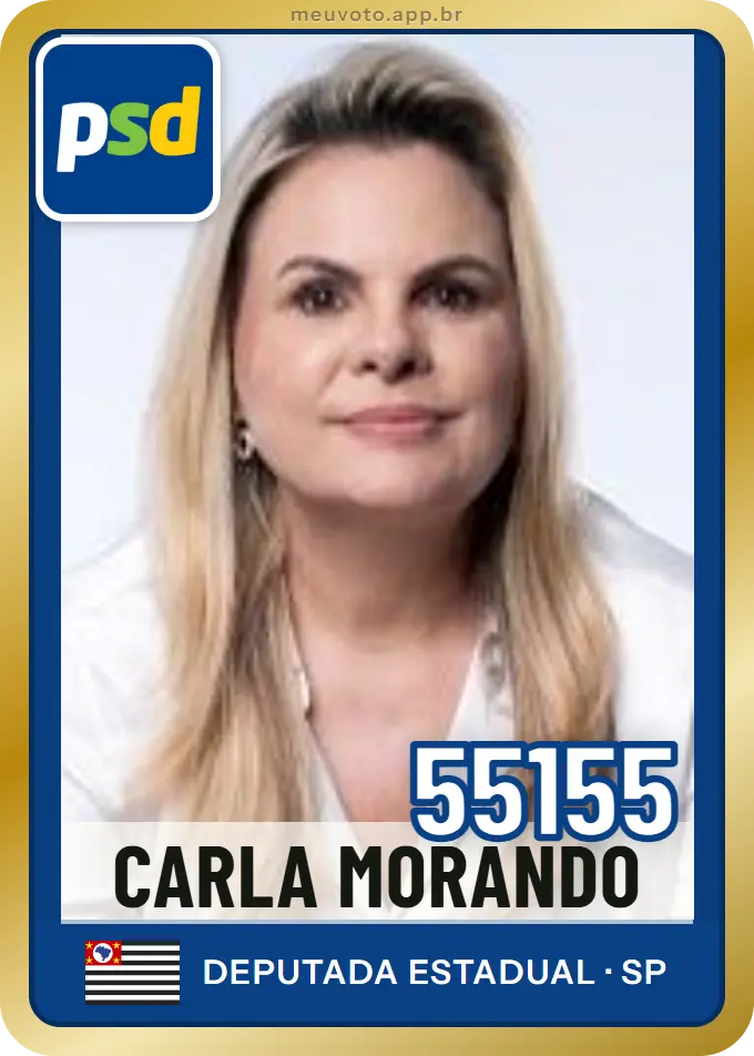 Carta de Carla Morando, número 55155, PSD