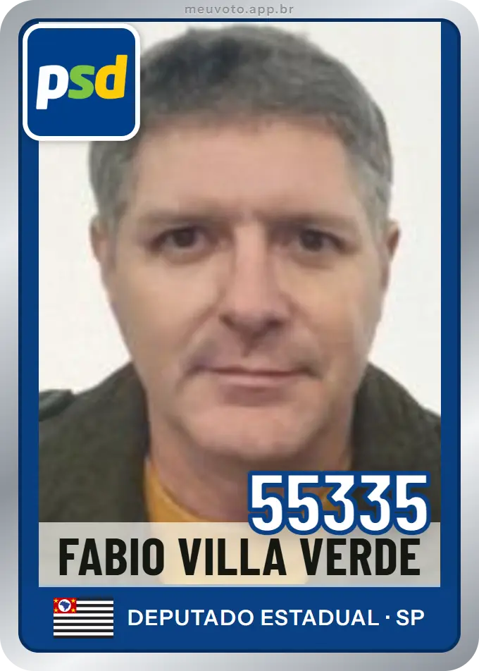 Carta de Fabio Villa Verde, número 55335, PSD