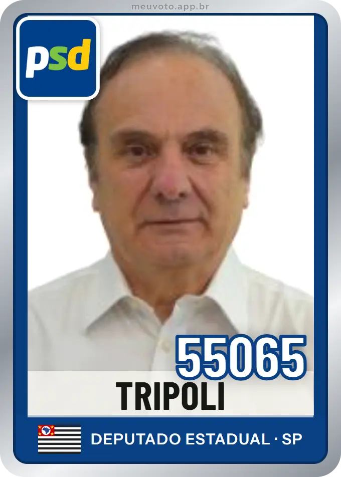 Carta de Tripoli, número 55065, PSD