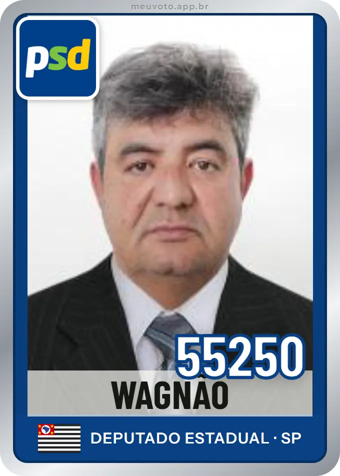 Carta de Wagnão, número 55250, PSD