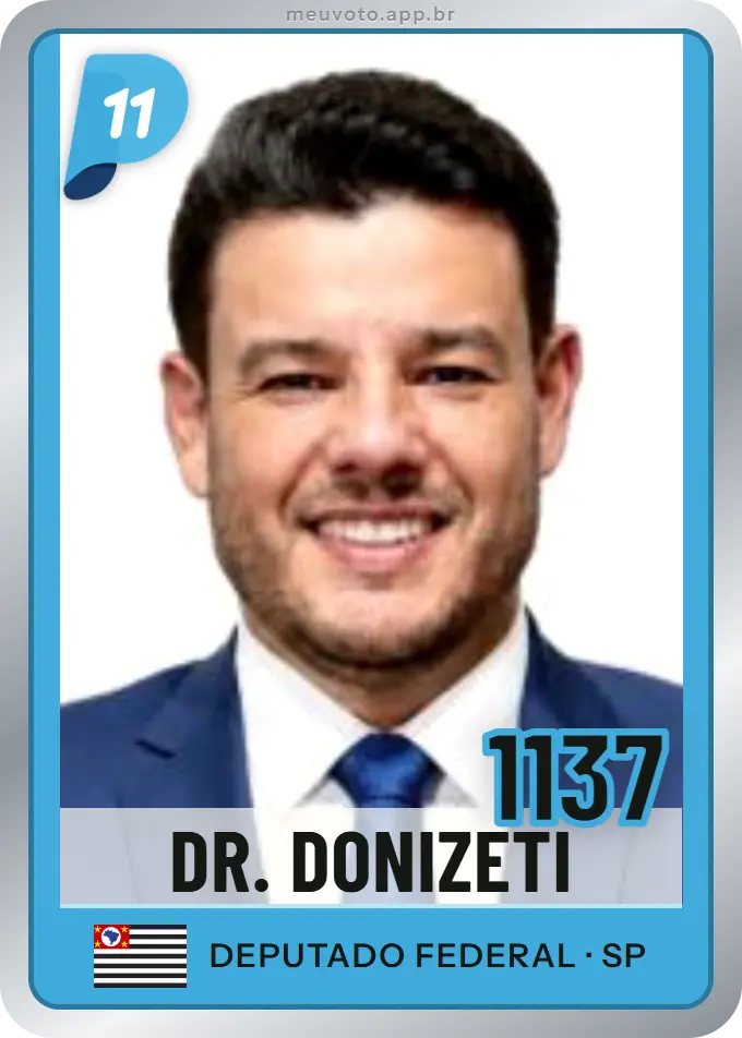 Carta de Dr. Donizeti, número 1137, PP