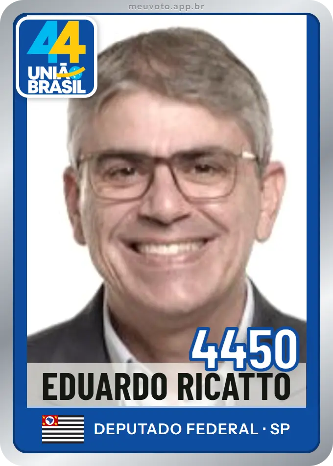 Carta de Eduardo Ricatto, número 4450, União
