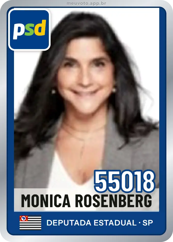 Carta de Monica Rosenberg, número 55018, PSD