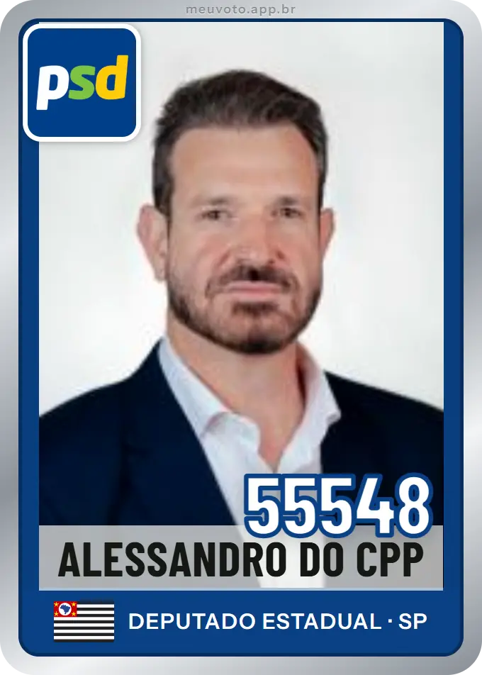 Carta de Alessandro do Cpp, número 55548, PSD