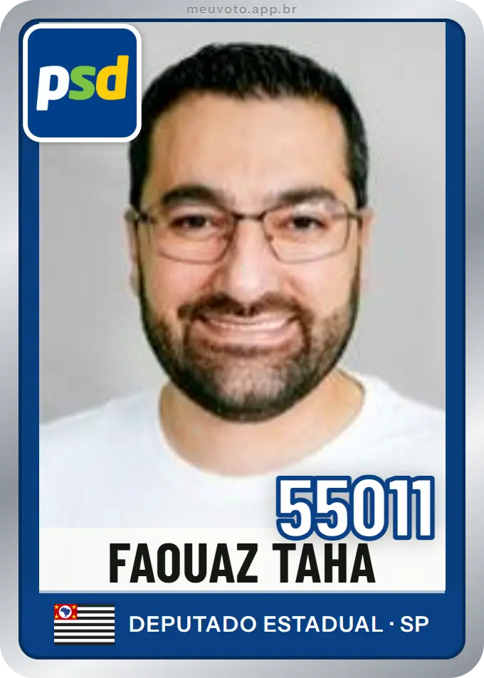 Carta de Faouaz Taha, número 55011, PSD