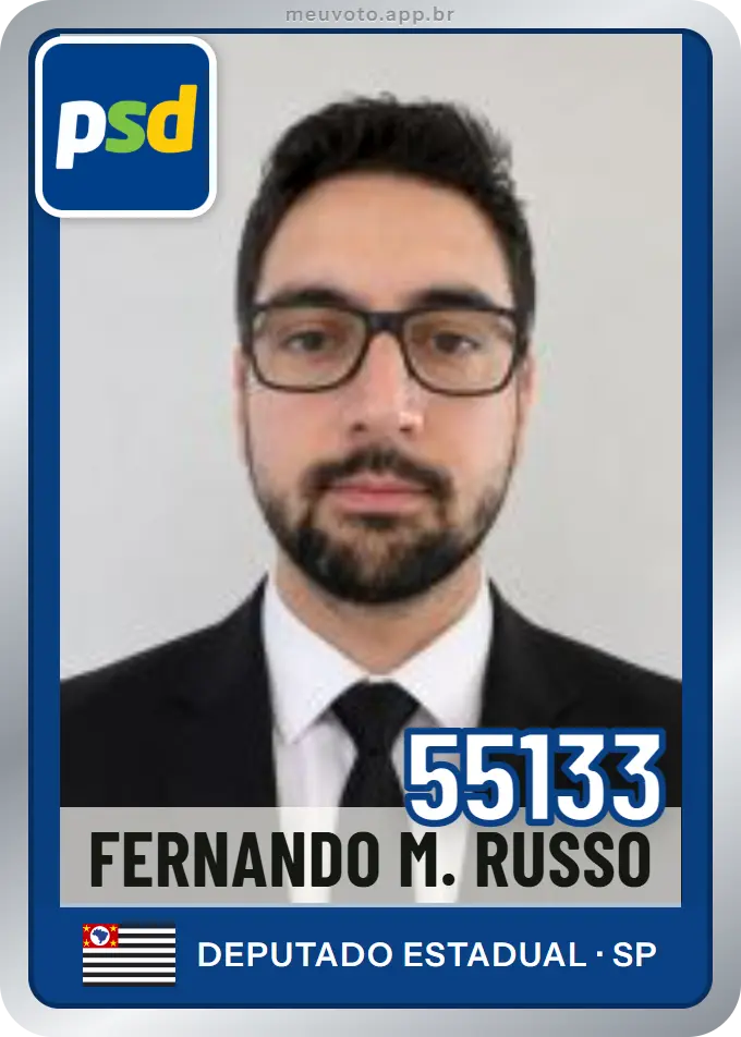 Carta de Fernando M. Russo, número 55133, PSD