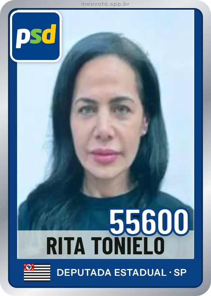 Carta de Rita Tonielo, número 55600, PSD