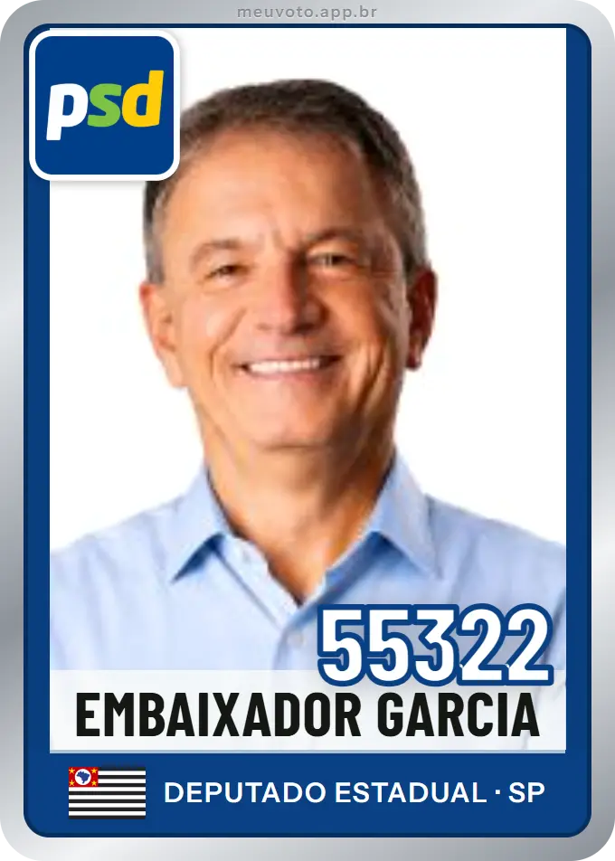 Carta de Embaixador Garcia, número 55322, PSD