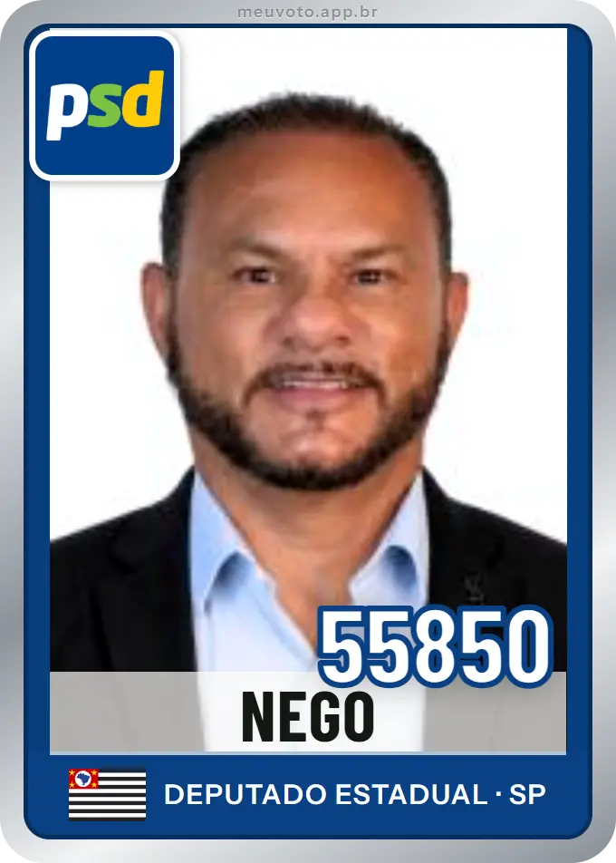Carta de Nego, número 55850, PSD