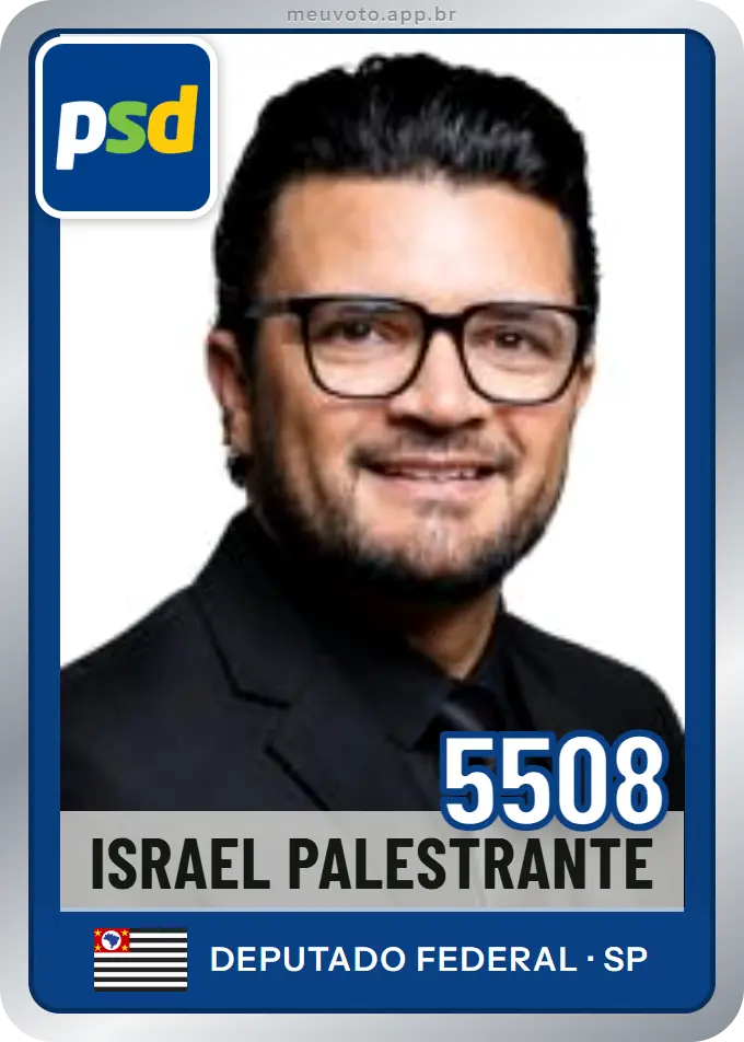 Carta de Israel Palestrante, número 5508, PSD