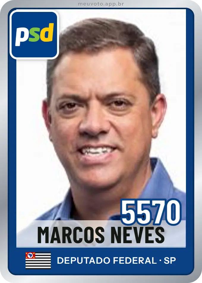 Carta de Marcos Neves, número 5570, PSD