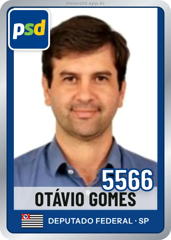 Carta de Otávio Gomes, número 5566, PSD