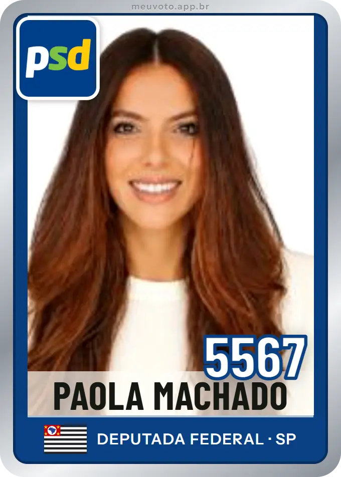 Carta de Paola Machado, número 5567, PSD