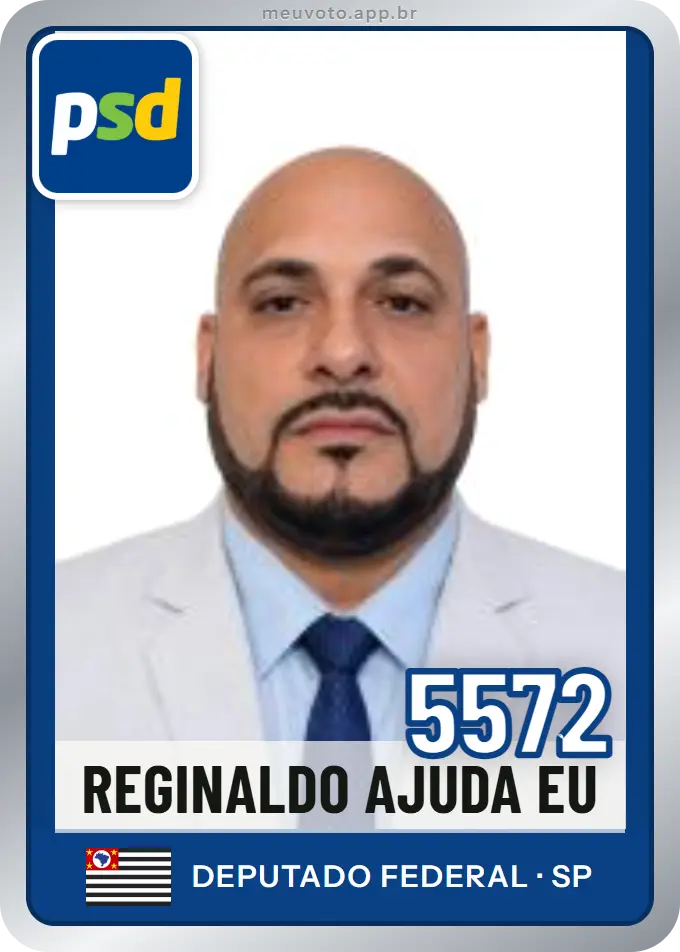Carta de Reginaldo Ajuda Eu, número 5572, PSD