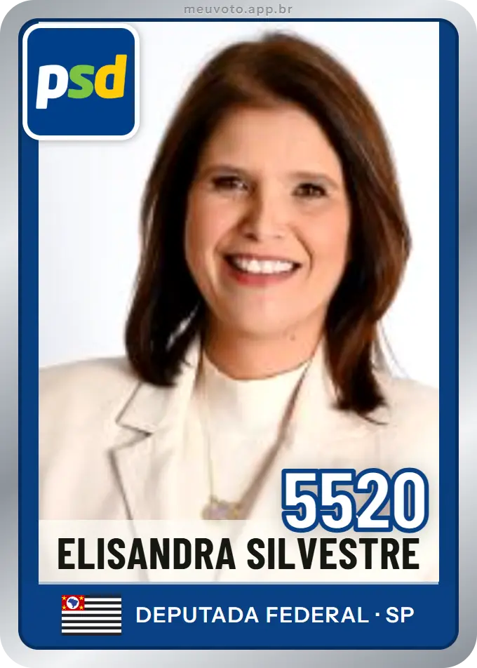 Carta de Elisandra Silvestre, número 5520, PSD