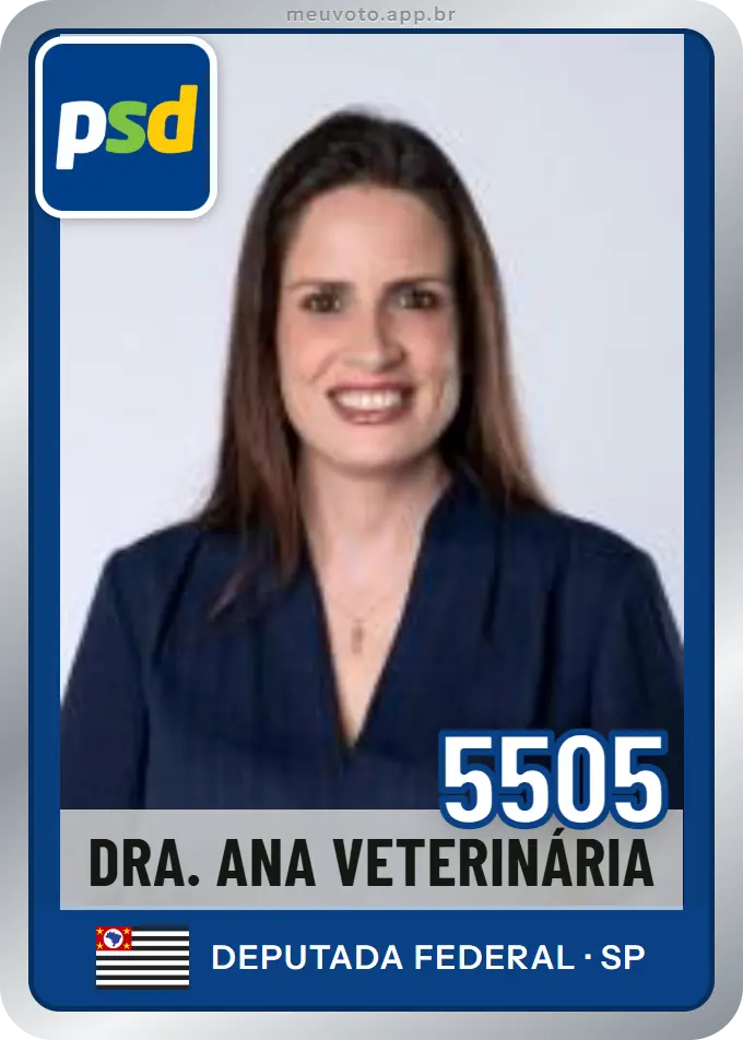 Carta de Dra. Ana Veterinária, número 5505, PSD
