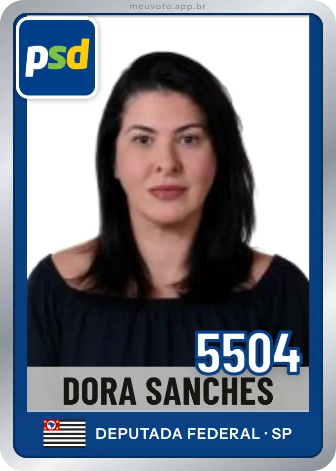 Carta de Dora Sanches, número 5504, PSD
