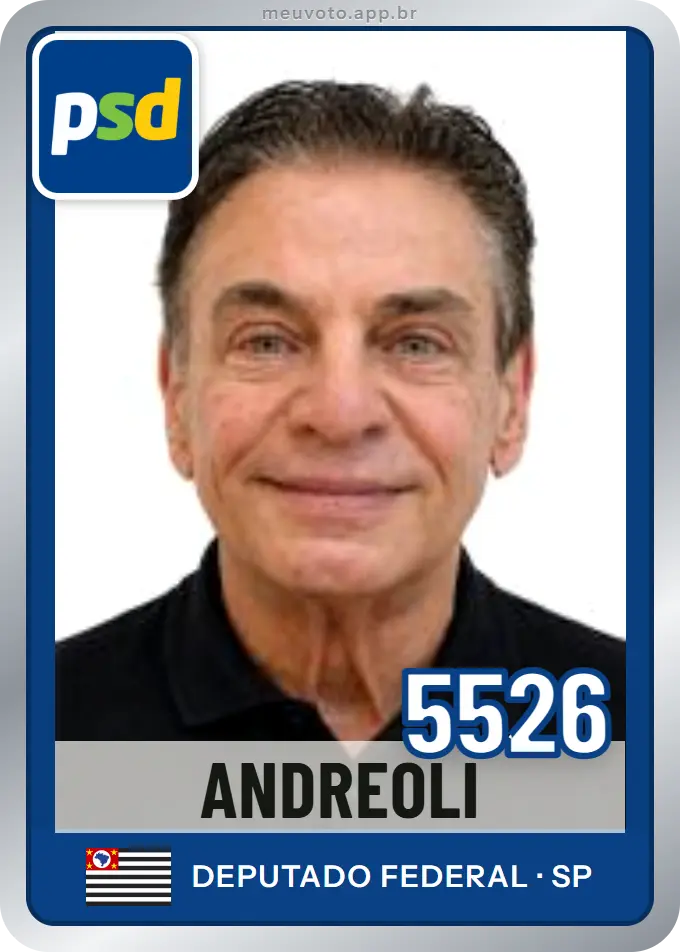 Carta de Andreoli, número 5526, PSD