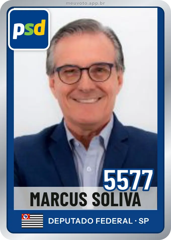 Carta de Marcus Soliva, número 5577, PSD