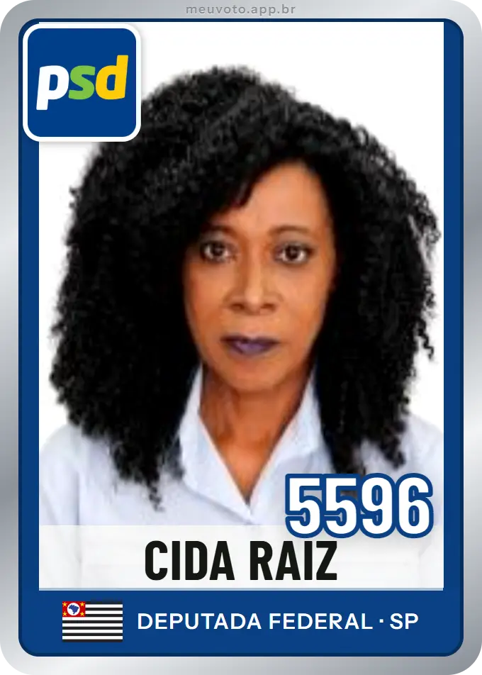 Carta de Cida Raiz, número 5596, PSD