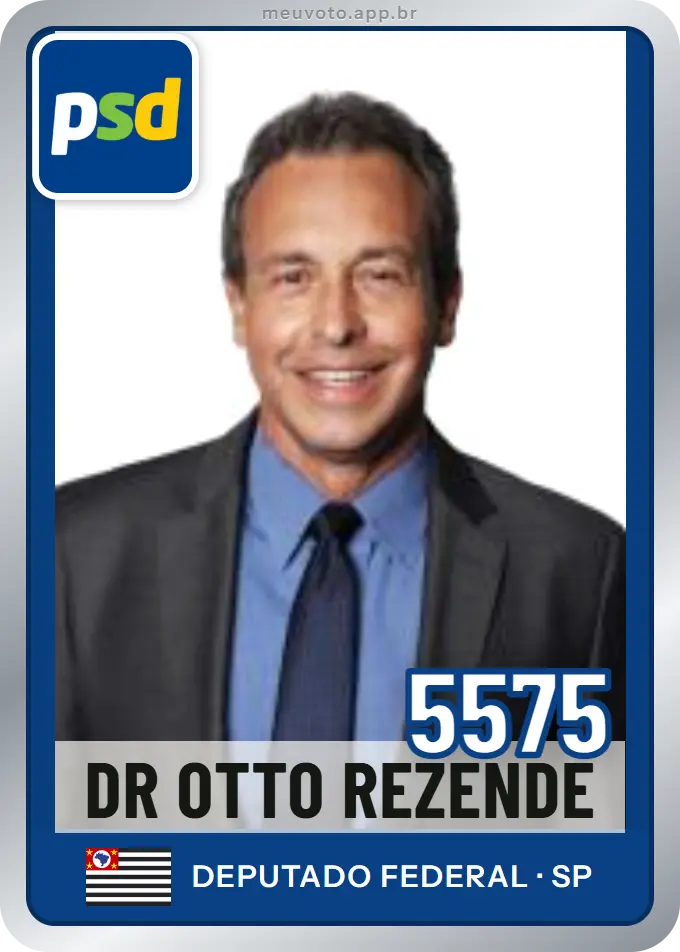 Carta de Dr Otto Rezende, número 5575, PSD