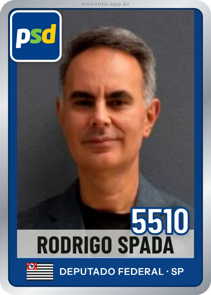 Carta de Rodrigo Spada, número 5510, PSD