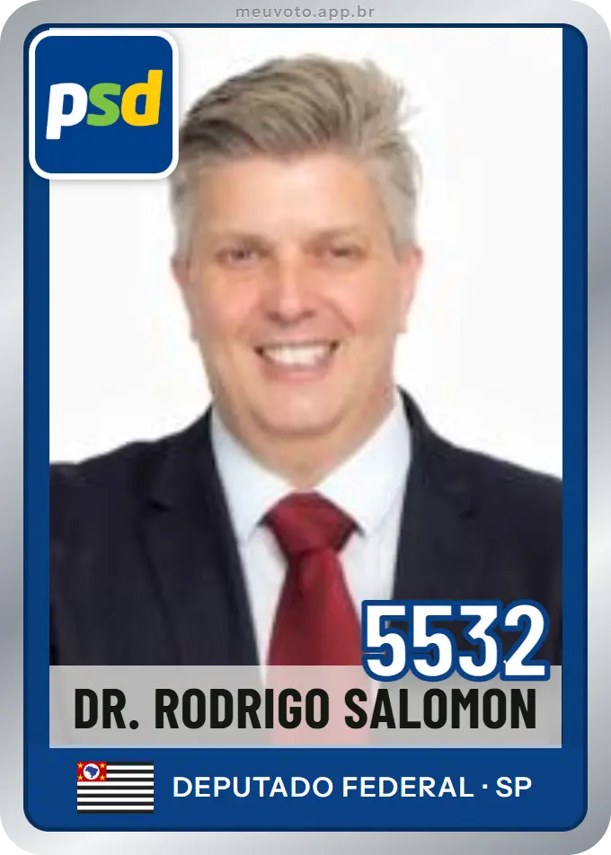 Carta de Dr. Rodrigo Salomon, número 5532, PSD
