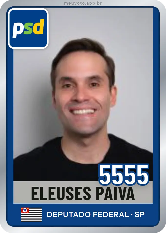 Carta de Eleuses Paiva, número 5555, PSD