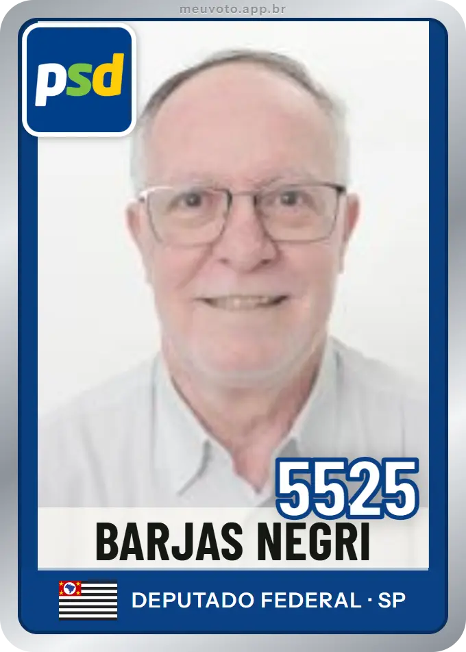 Carta de Barjas Negri, número 5525, PSD