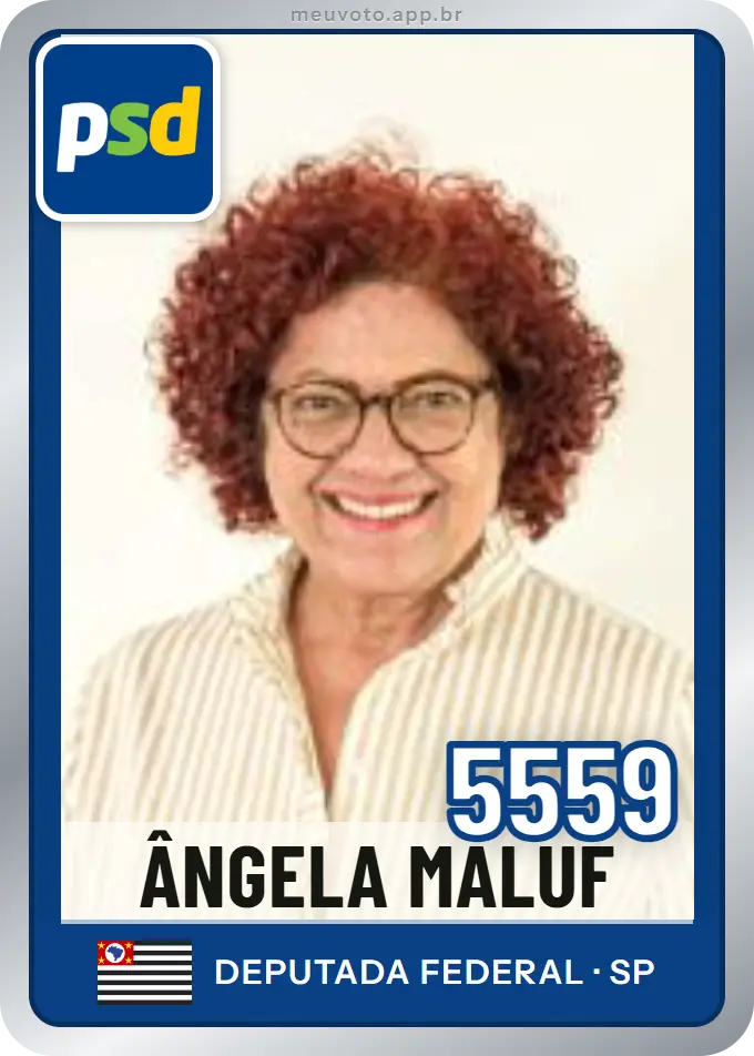 Carta de Ângela Maluf, número 5559, PSD