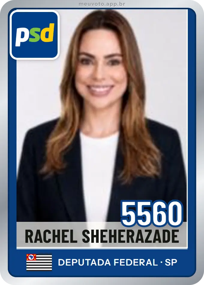 Carta de Rachel Sheherazade, número 5560, PSD