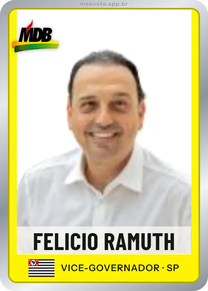 Carta de Felicio Ramuth, MDB
