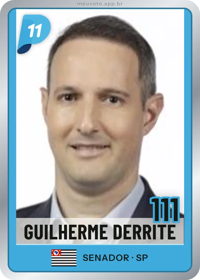 Carta de Guilherme Derrite, número 111, PP