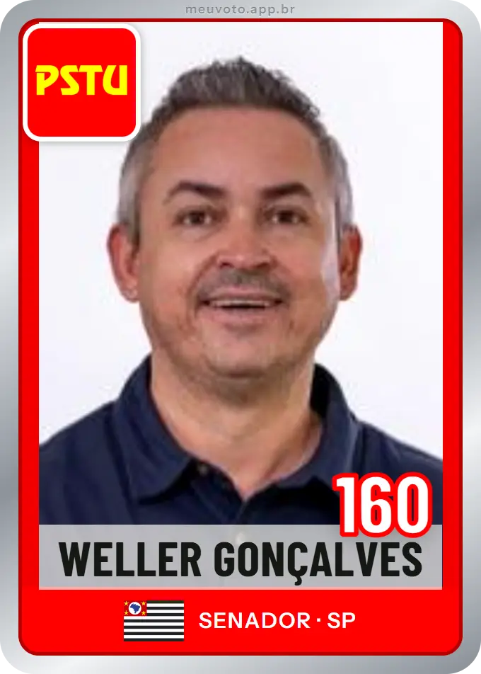 Carta de Weller Gonçalves, número 160, PSTU