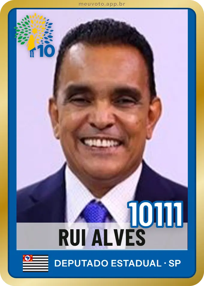 Carta de Rui Alves, número 10111, Republicanos