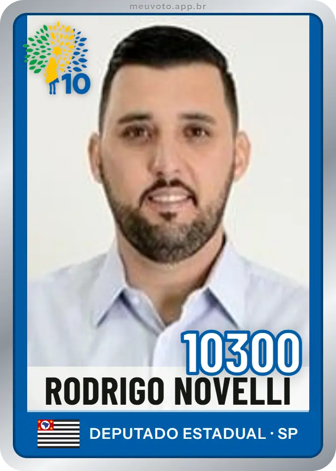 Carta de Rodrigo Novelli, número 10300, Republicanos