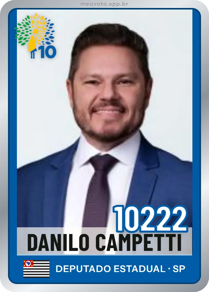 Carta de Danilo Campetti, número 10222, Republicanos