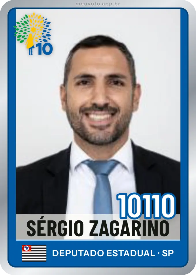 Carta de Sérgio Zagarino, número 10110, Republicanos