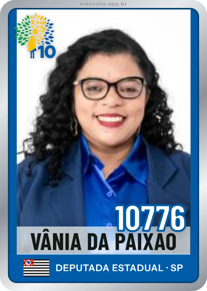 Carta de Vânia da Paixão, número 10776, Republicanos