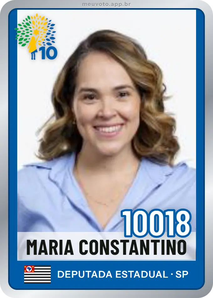 Carta de Maria Constantino, número 10018, Republicanos