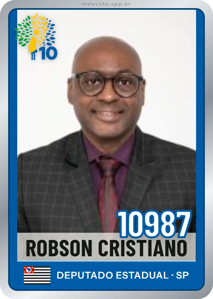 Carta de Robson Cristiano, número 10987, Republicanos